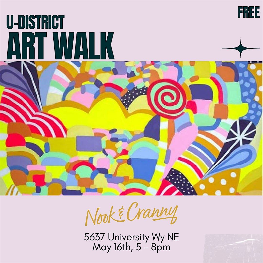 3rd Friday Art Walk at Nook & Cranny