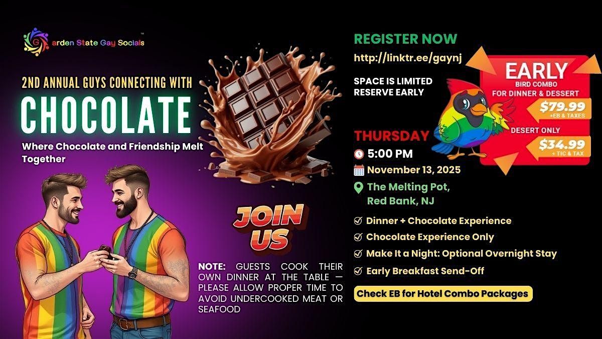 2nd Annual Gay Guys Connecting with Chocolate