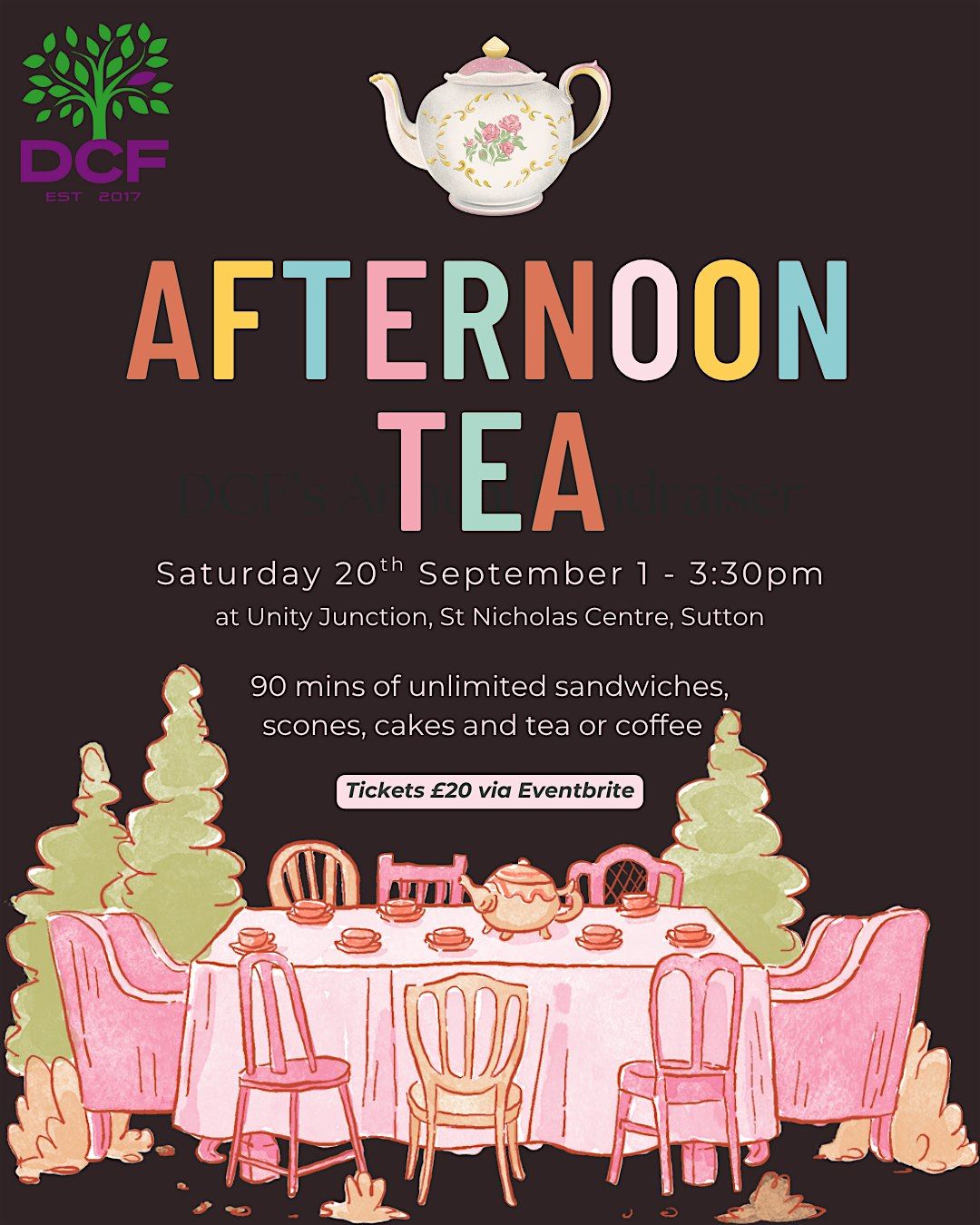 DCF TBC: Afternoon Tea with a twist