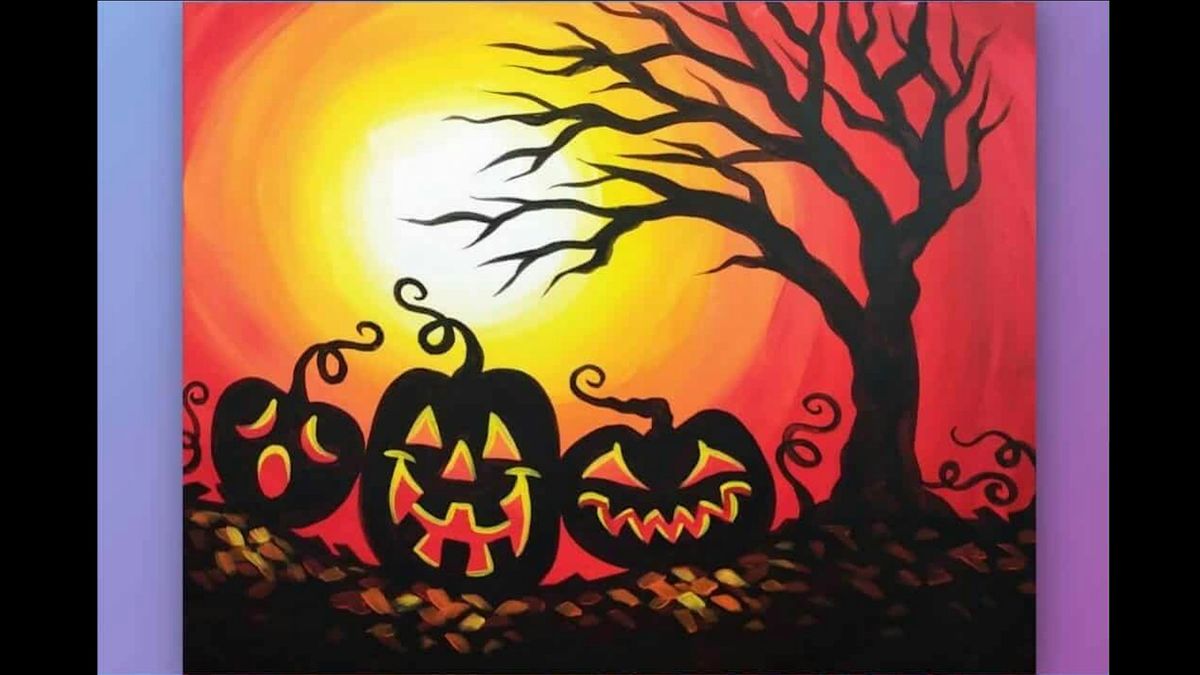 Super Spooky Halloween Paint & Sip
