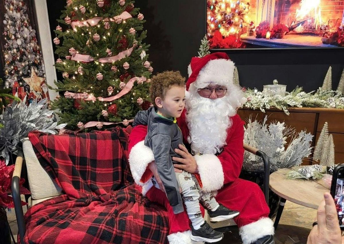 Santa in the Greenhouse