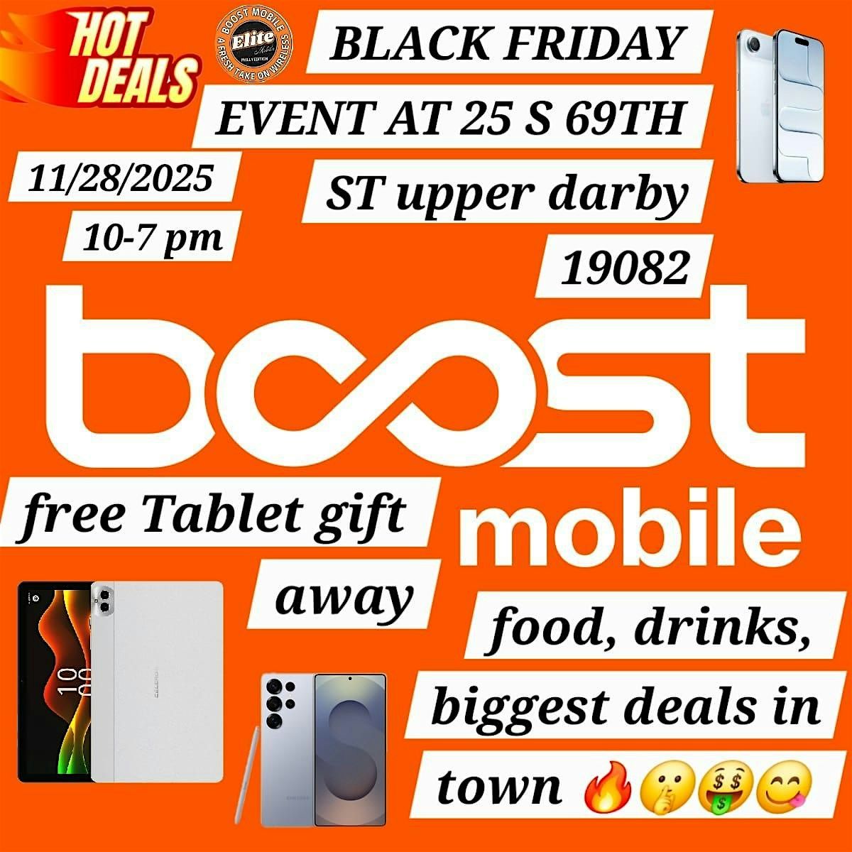Boost by Elite Black Friday Event