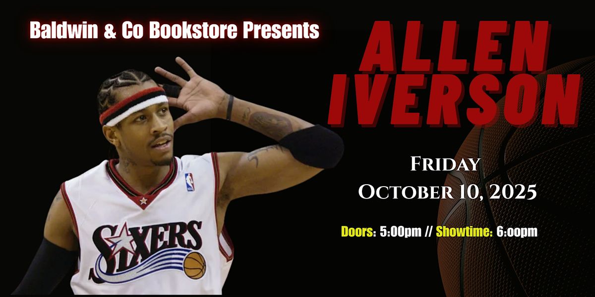 Allen Iverson Author Talk and Book Signing