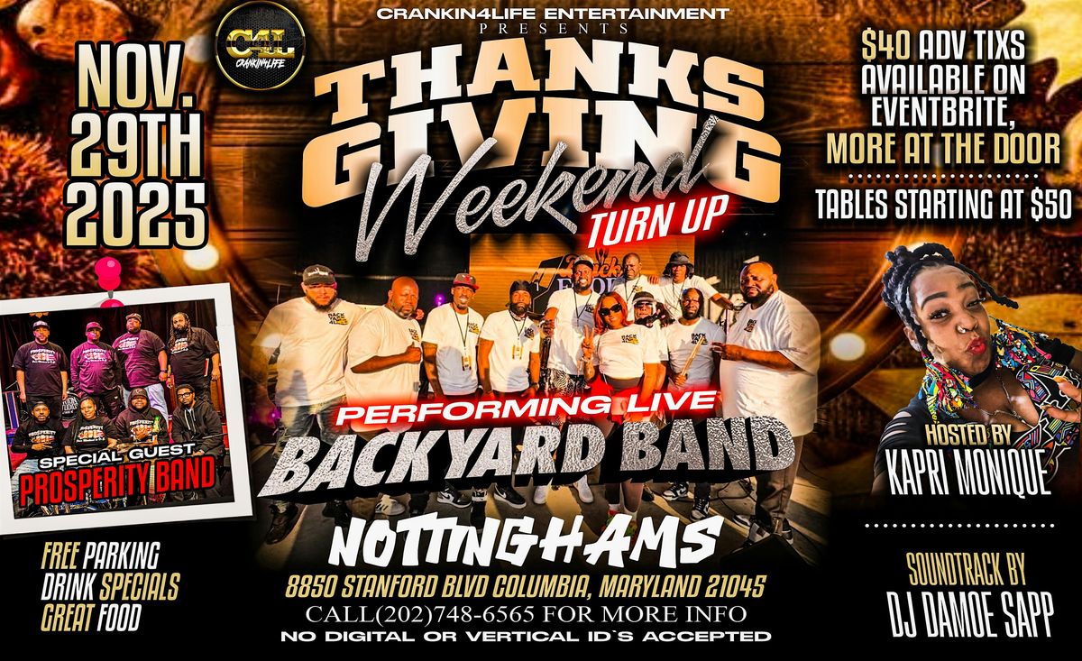 THANKSGIVING WEEKEND TURN UP - BYB STYLE