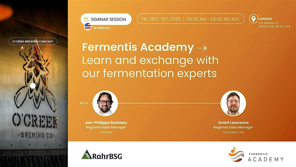 Maritime Collaboration & Fermentation Seminar at O'Creek