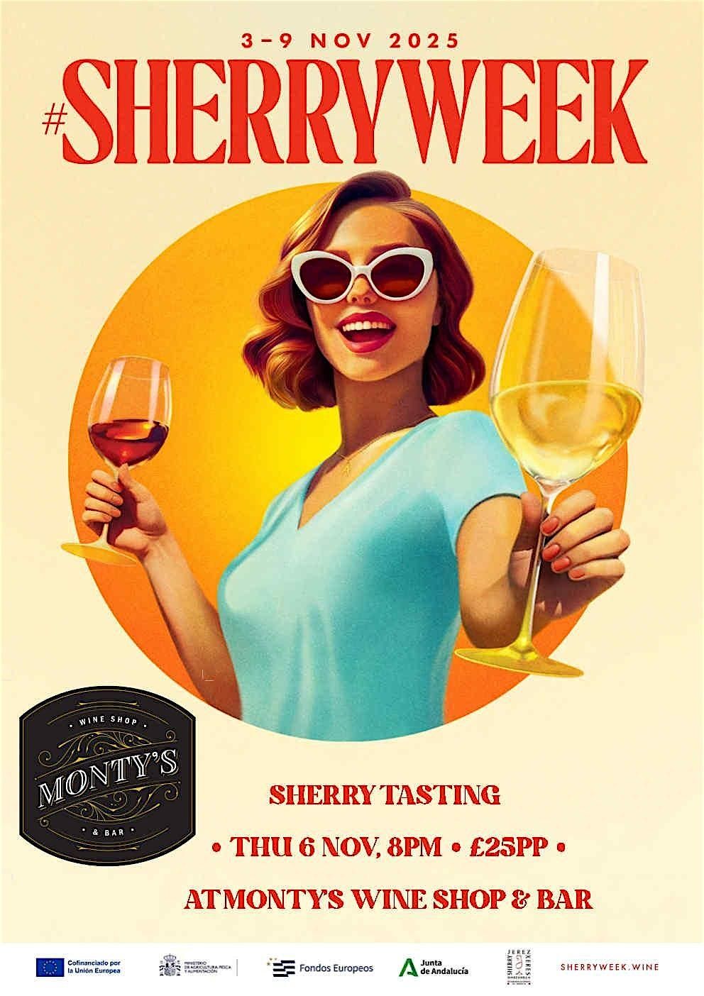 Monty's "Taste the Sherry Spectrum" evening
