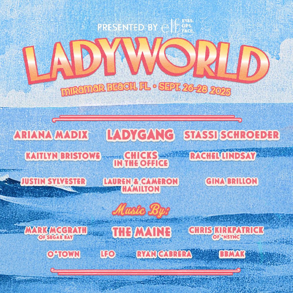 2025 LADYWORLD - 3 Day Pass at Miramar Beach - FL
