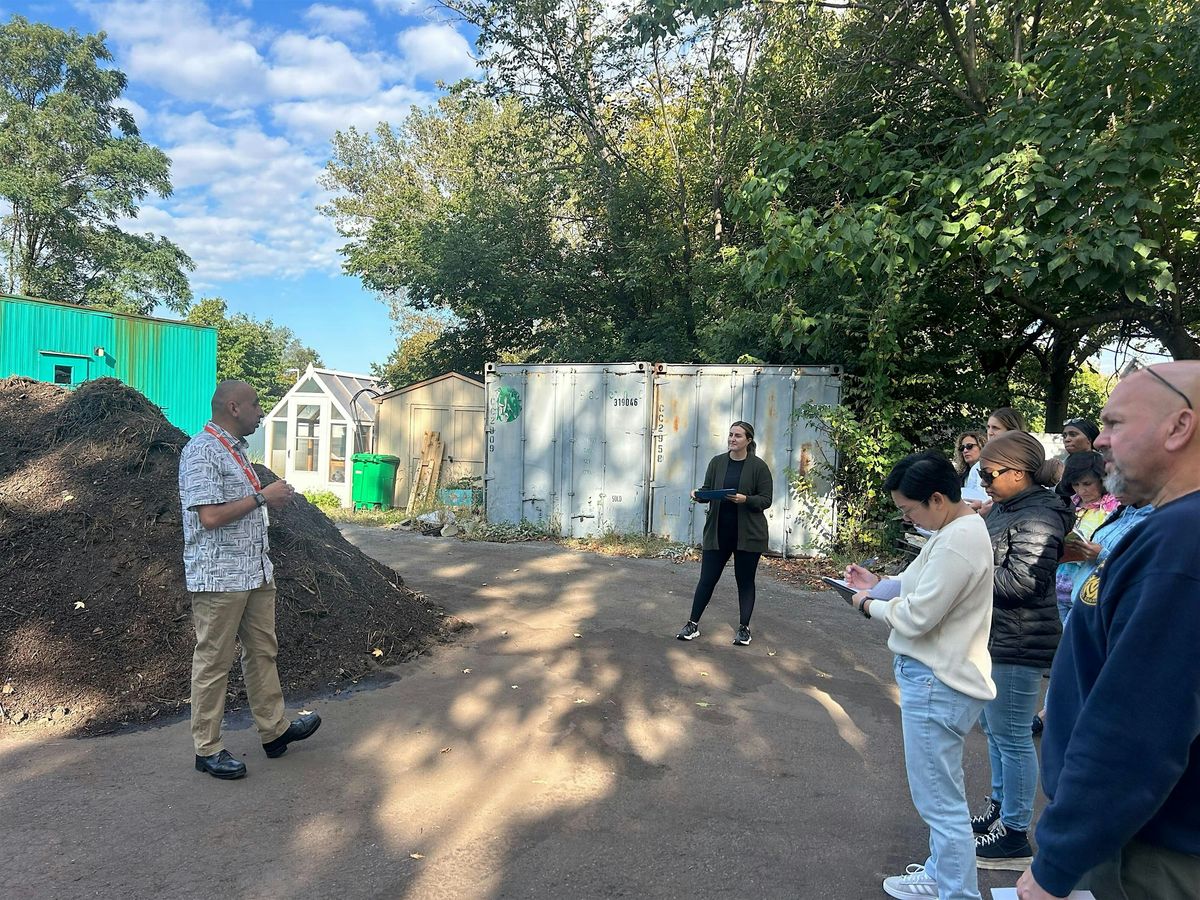 Queens Botanical Garden Compost Site Tours 2025