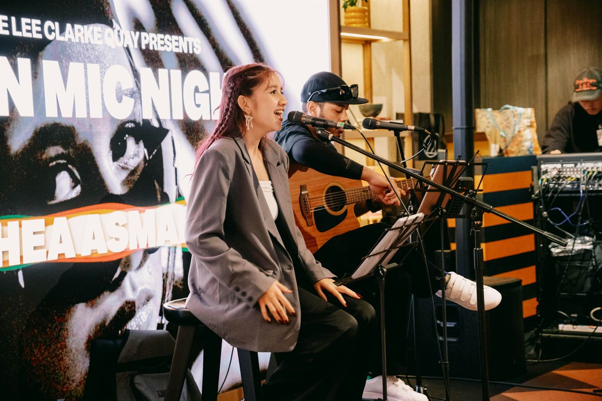 Swee Lee Clarke Quay Activities: Open Mic Night