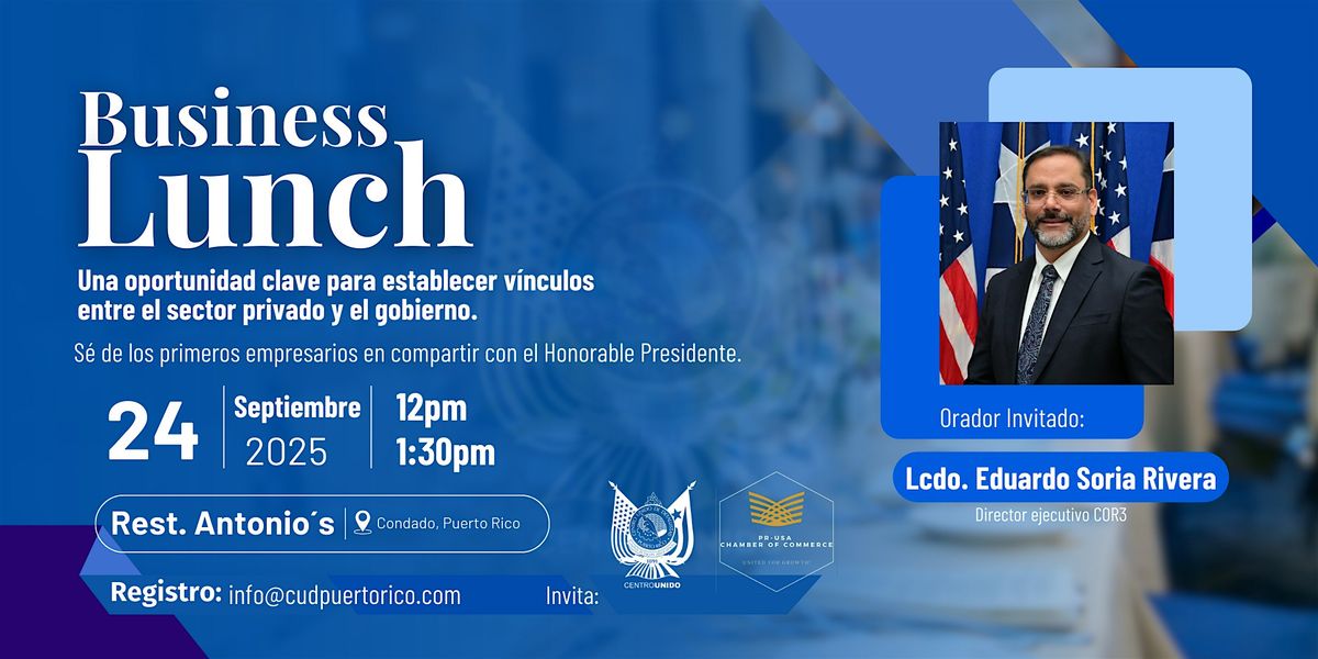 Business Lunch | Septiembre