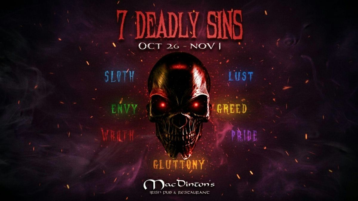 MacDinton's Soho 7 Deadly Sins Weekend Pass