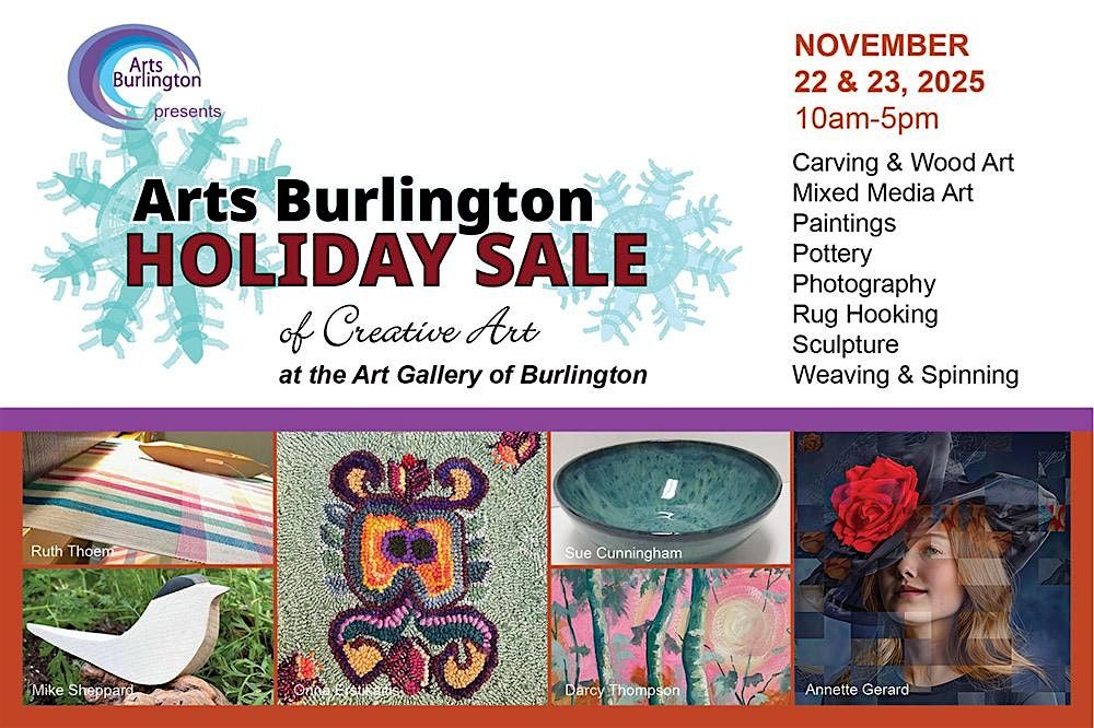 Arts Burlington Holiday Sale