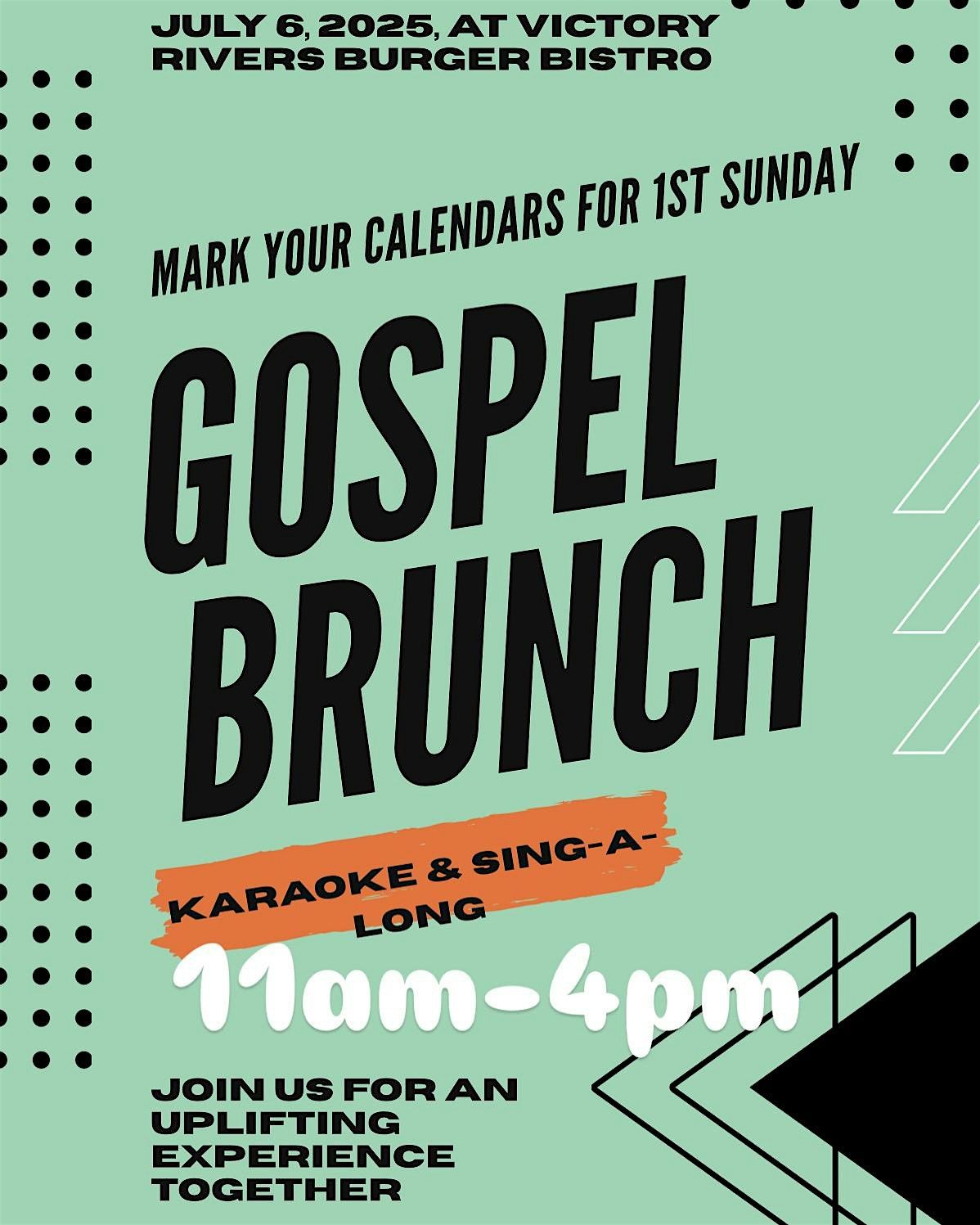 1st Sunday Gospel Brunch