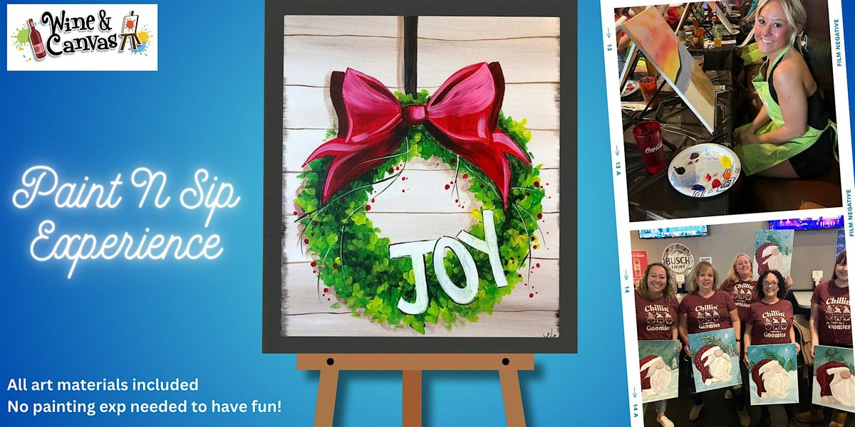 Cape Coral Canvas Class \u2013 Christmas Wreath