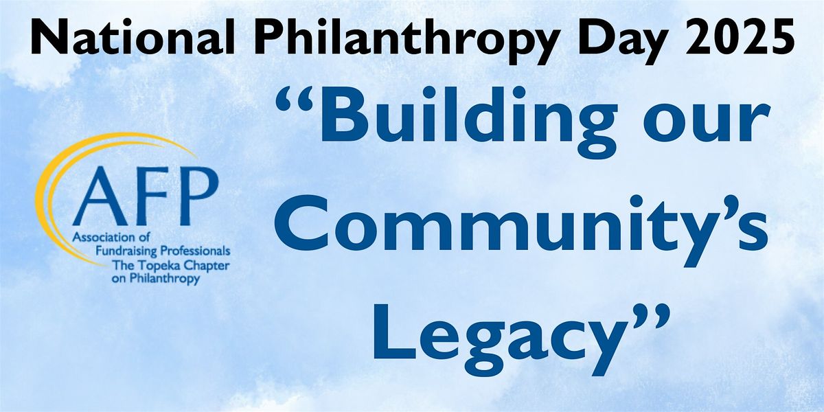 National Philanthropy Day 2025