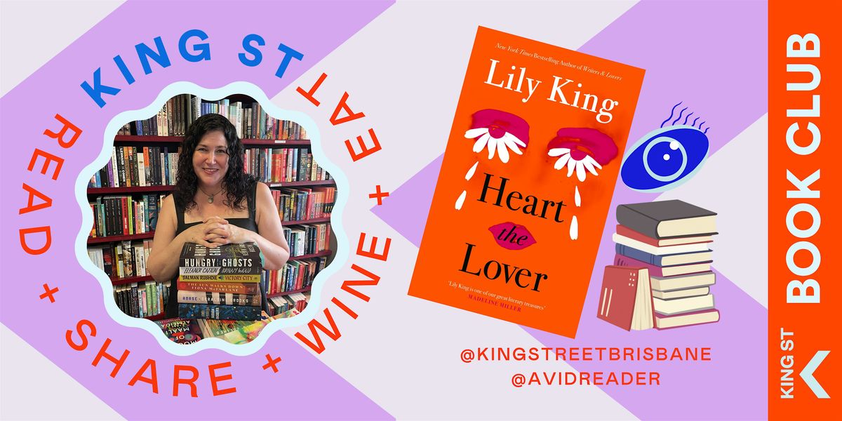 King St BookClub December - Book + Conversation + Wine & Eats