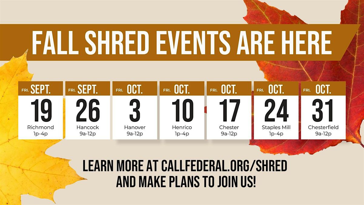 Fall Shred Event