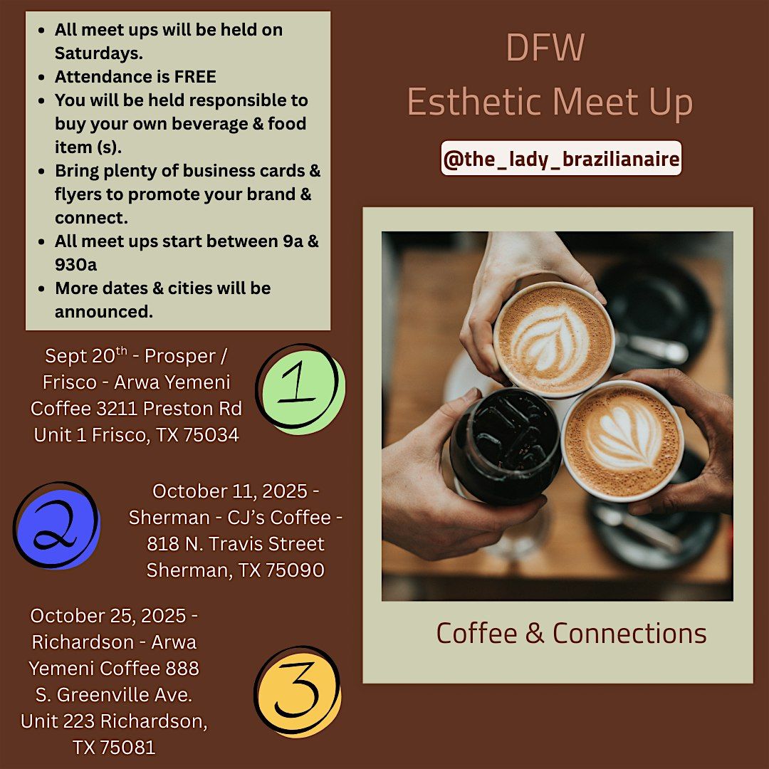 DFW Esthetician Meet-Up - Coppel
