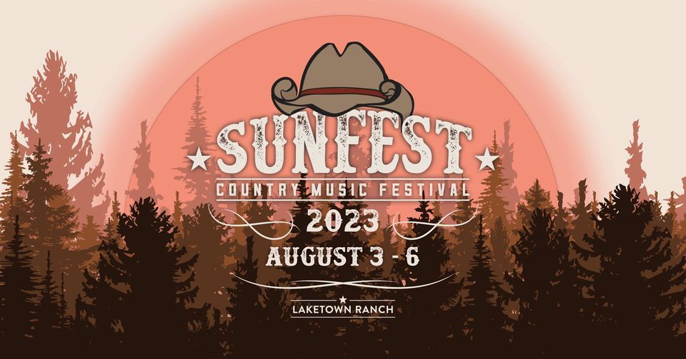 Sunfest Country Music Festival 2023 Laketown Ranch, Cowichan Bay, BC
