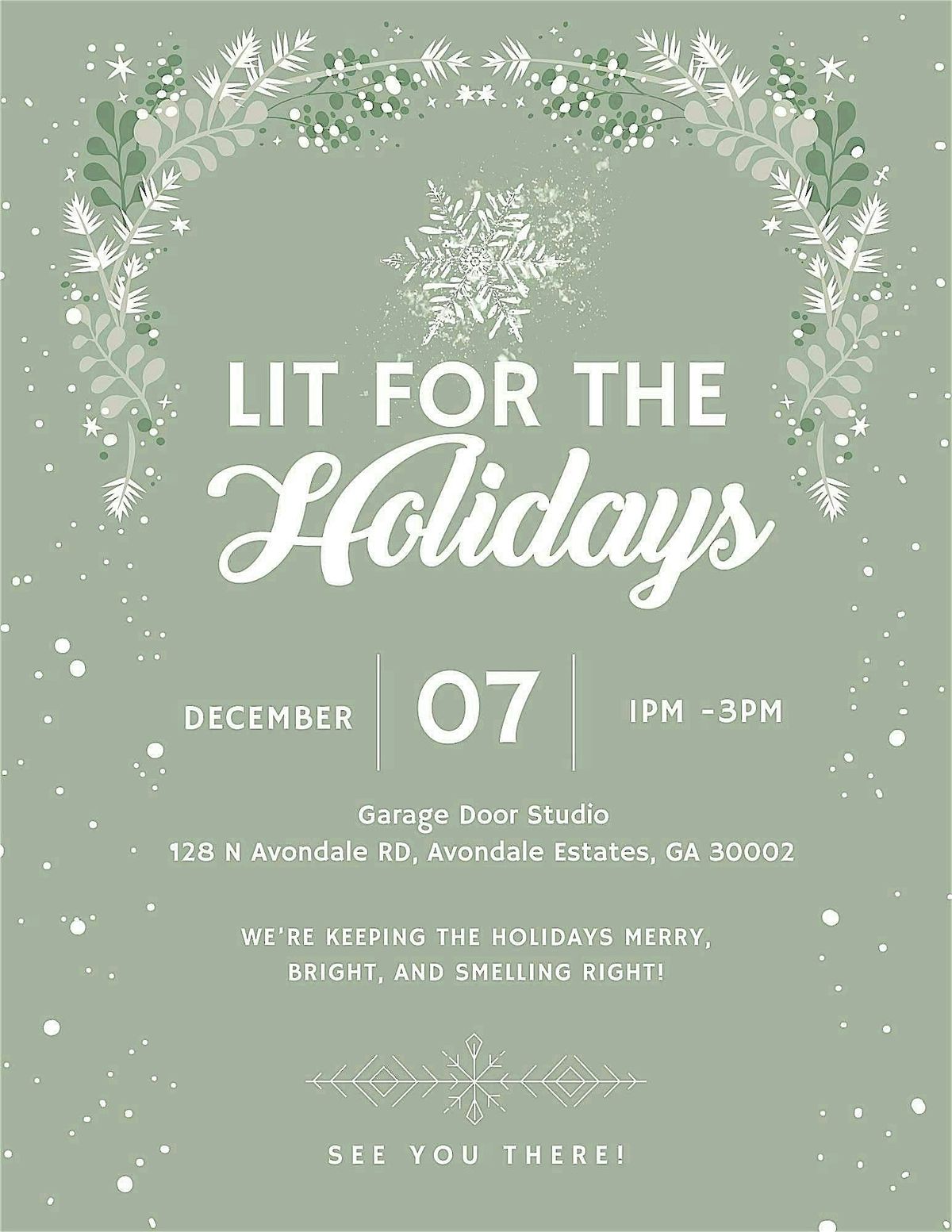 Lit for the Holidays: A Candle Making Class