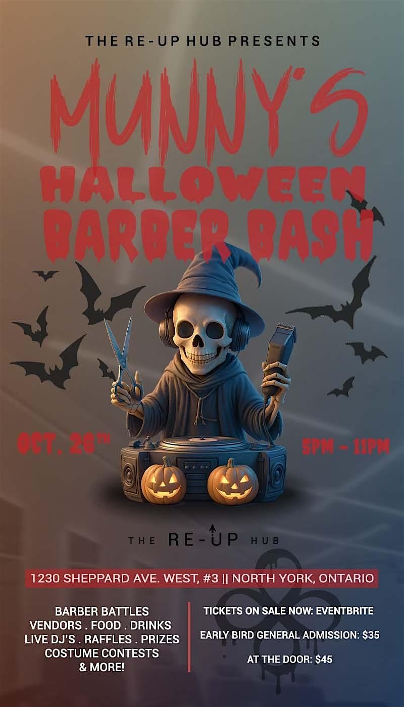 Munny\u2019s Halloween Barber Bash
