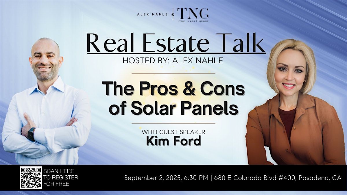 Real Estate Talk: The Pros & Cons of Solar Panels