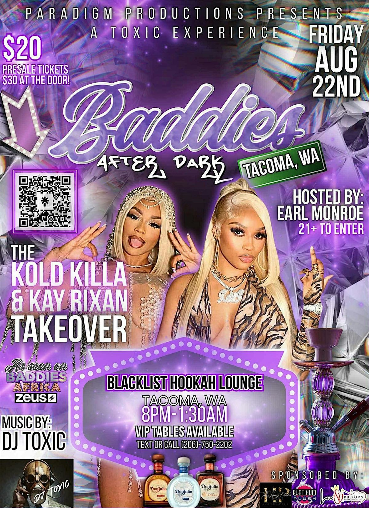 Baddies after Dark : The Kold Killa & Kay Rican Take over