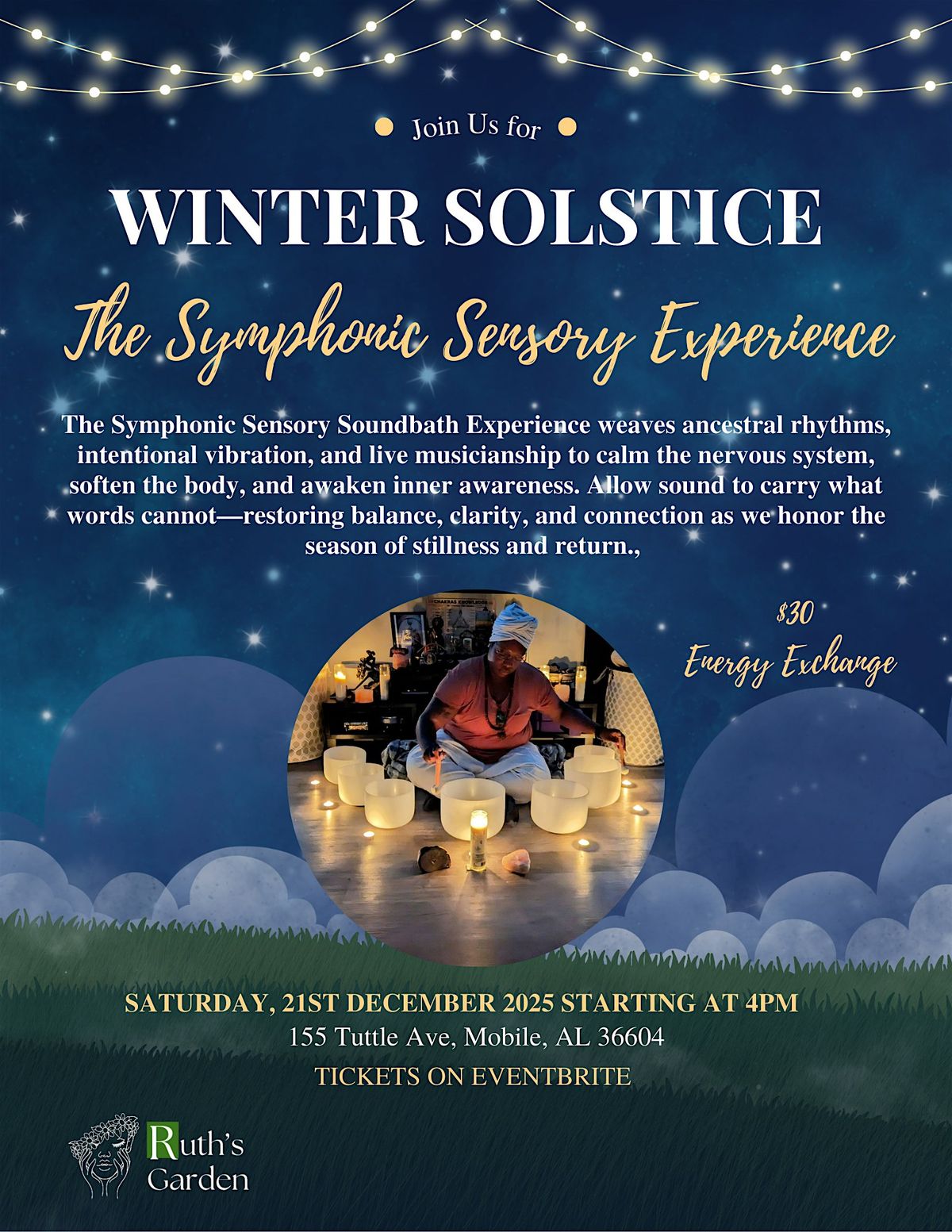 The Symphonic Sensory Experience Winter Solstice Sound Bath