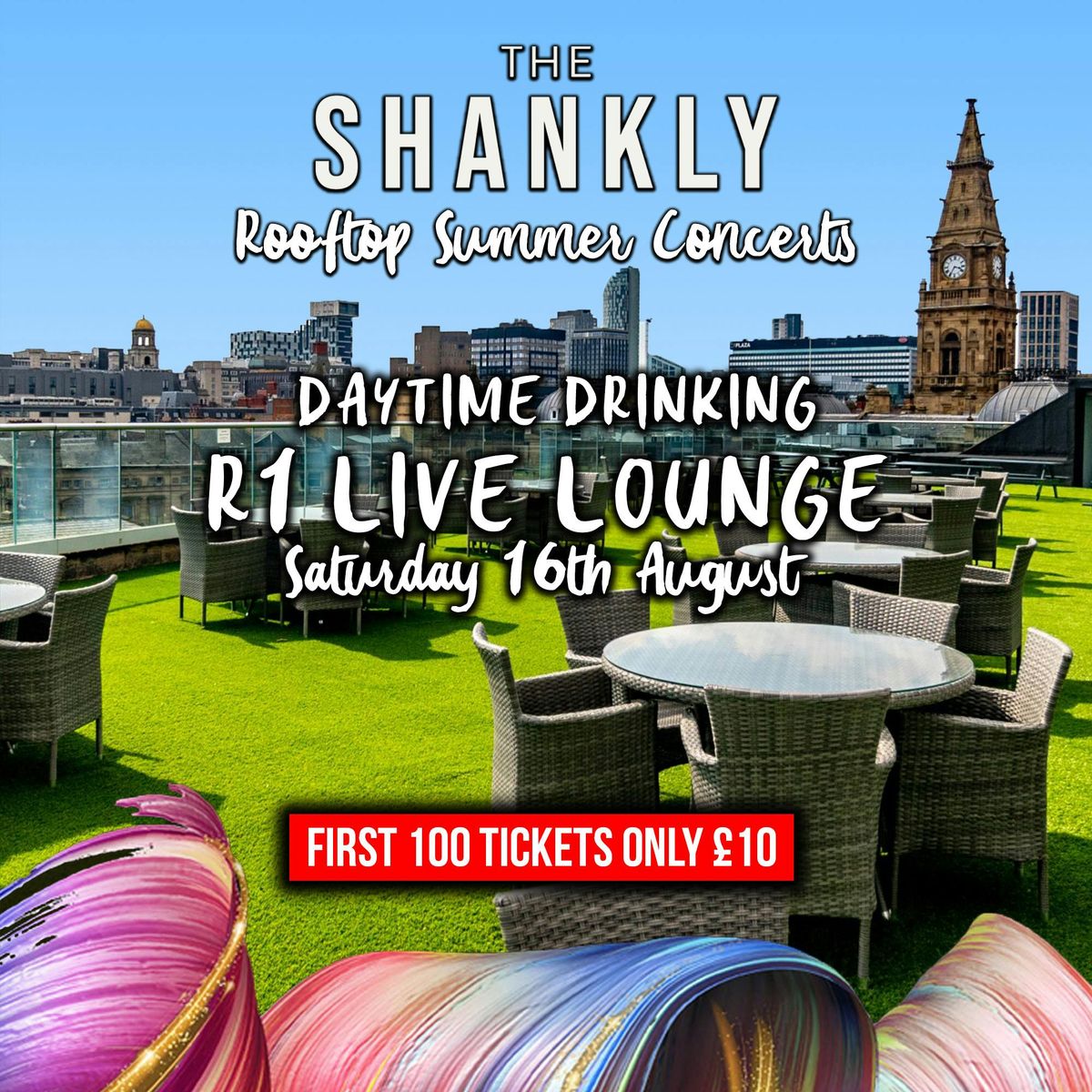 Rooftop Daytime Drinking - R1 Live Lounge Sessions