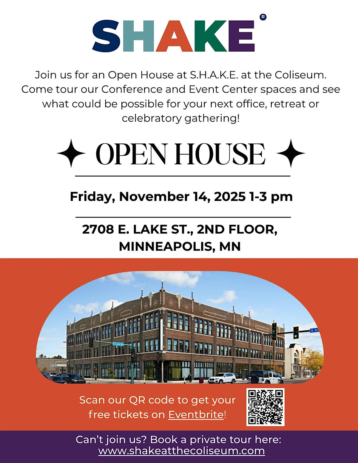 S.H.A.K.E. Open House