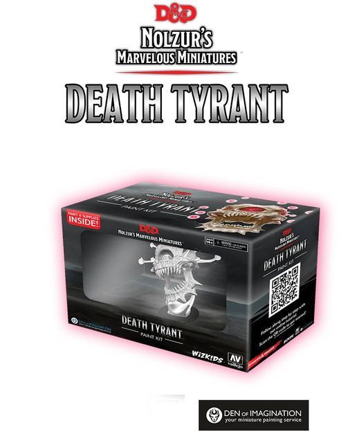 Death Tyrant Miniature Painting More Fun Game Center, Denton, TX