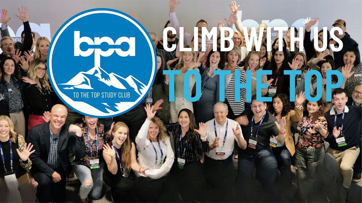 Climb With Us! Register for January 30, 2026 TTT  Study Club