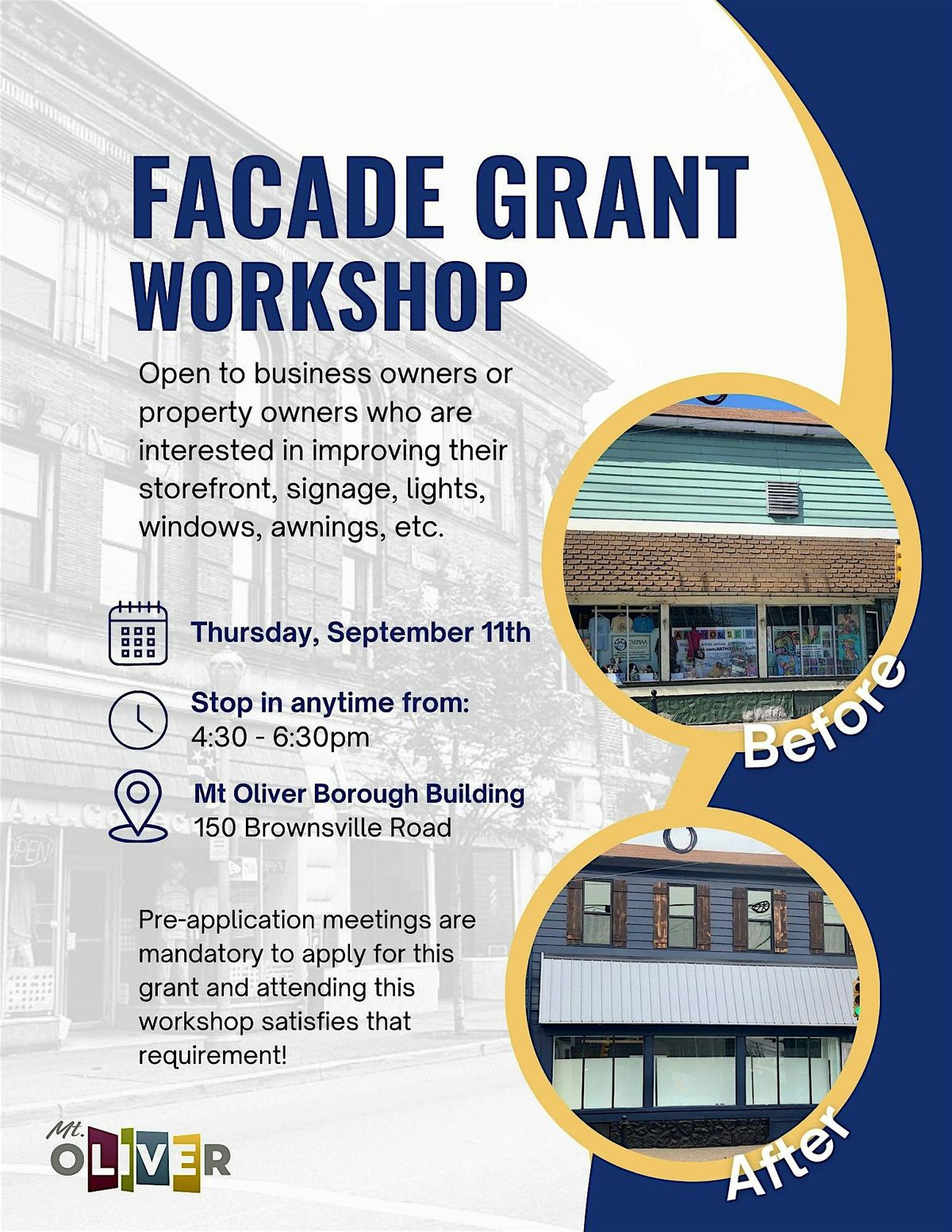 Facade Grant Workshop