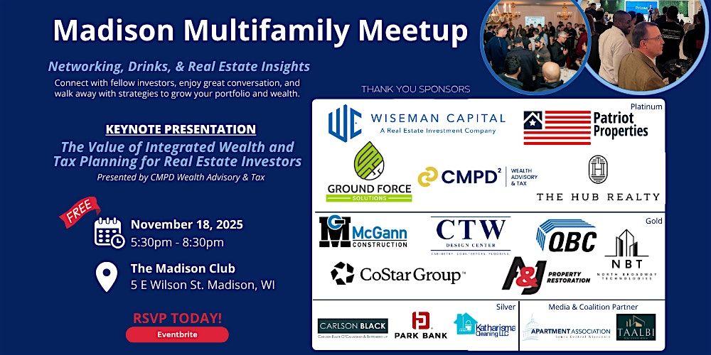 Madison Multifamily Investor Meetup