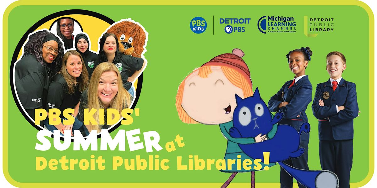 Local Library Pbs PBS KIDS at Conely Branch Library | Conely | Detroit Public Library ...