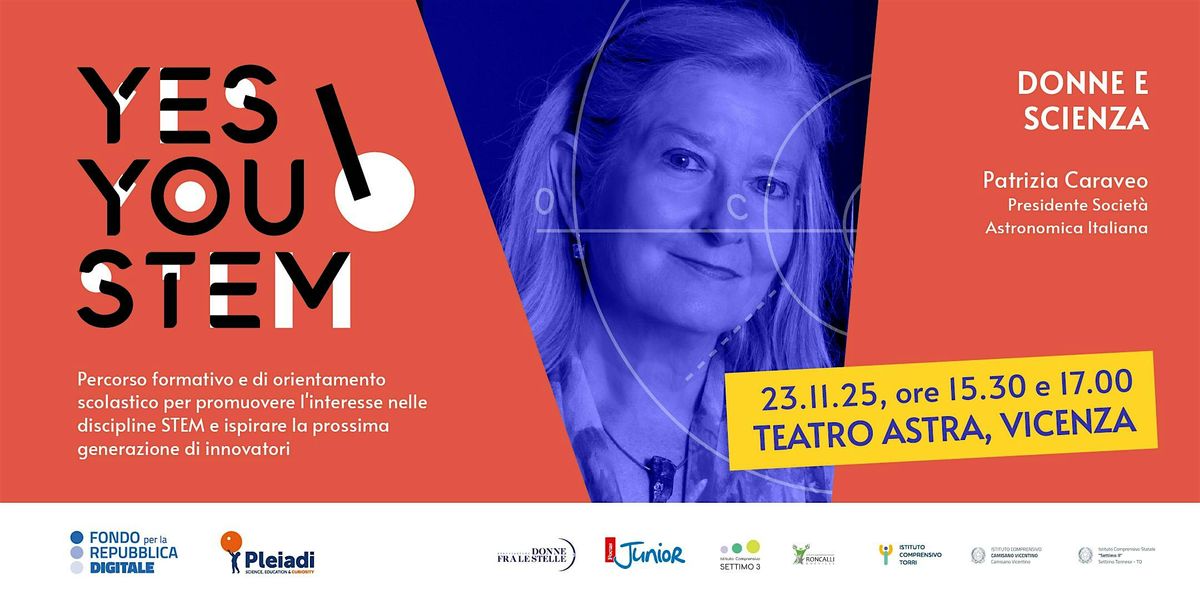 YES, YOU STEM!  PATRIZIA CARAVEO (VI)