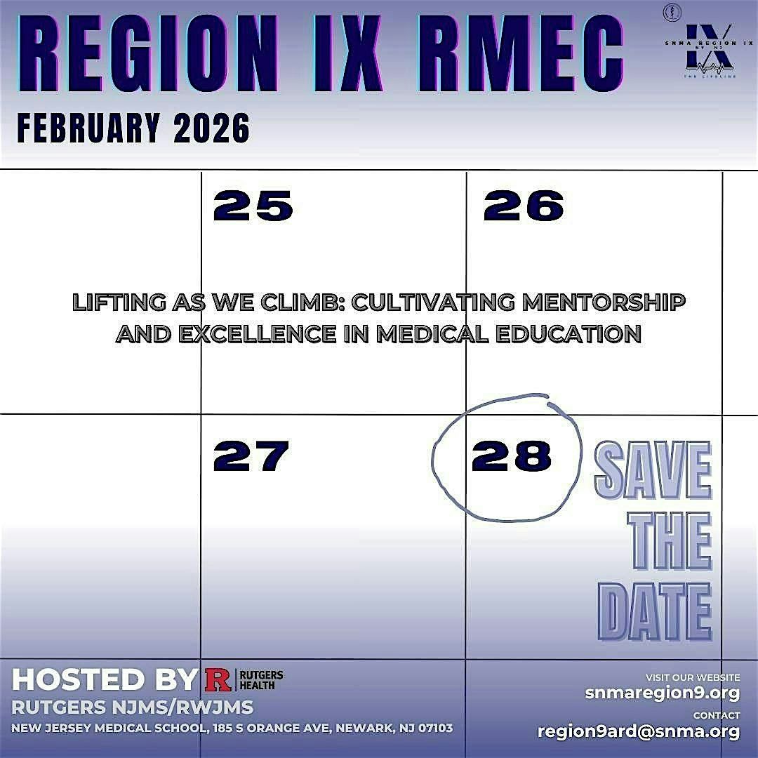 2026 Region IX Medical Education Conference Attendee Registration