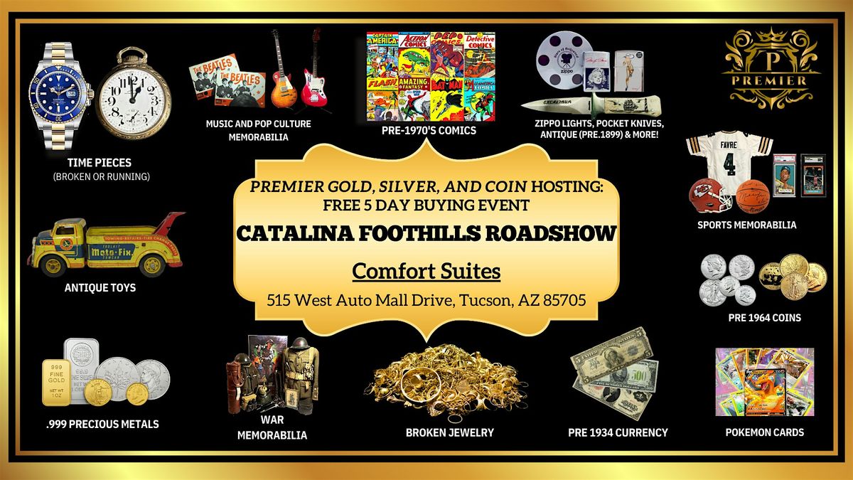 Catalina Foothills, AZ FREE 5- Day Event