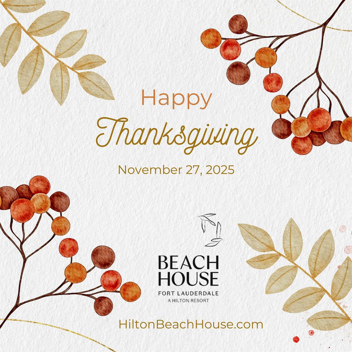 Thanksgiving Day Brunch