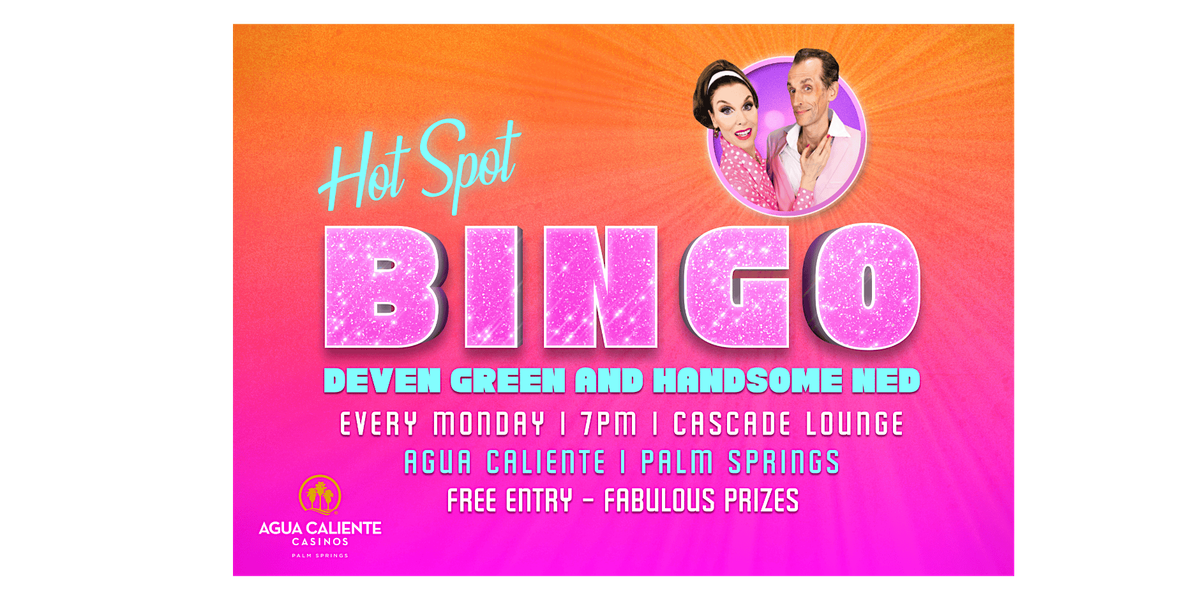 FREE Hot Spot Bingo Every Monday