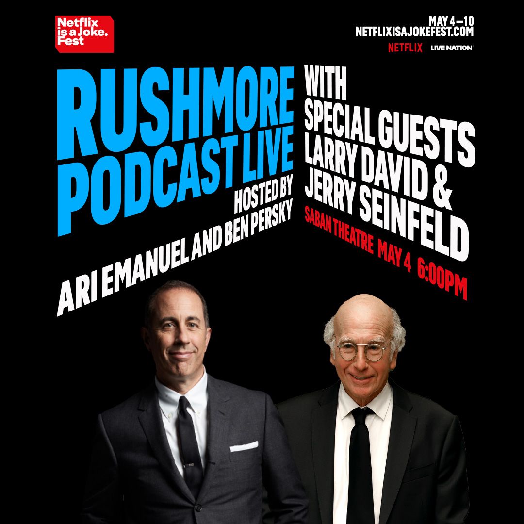 Netflix is a Joke Fest - Rushmore Podcast with Larry David and Jerry ...