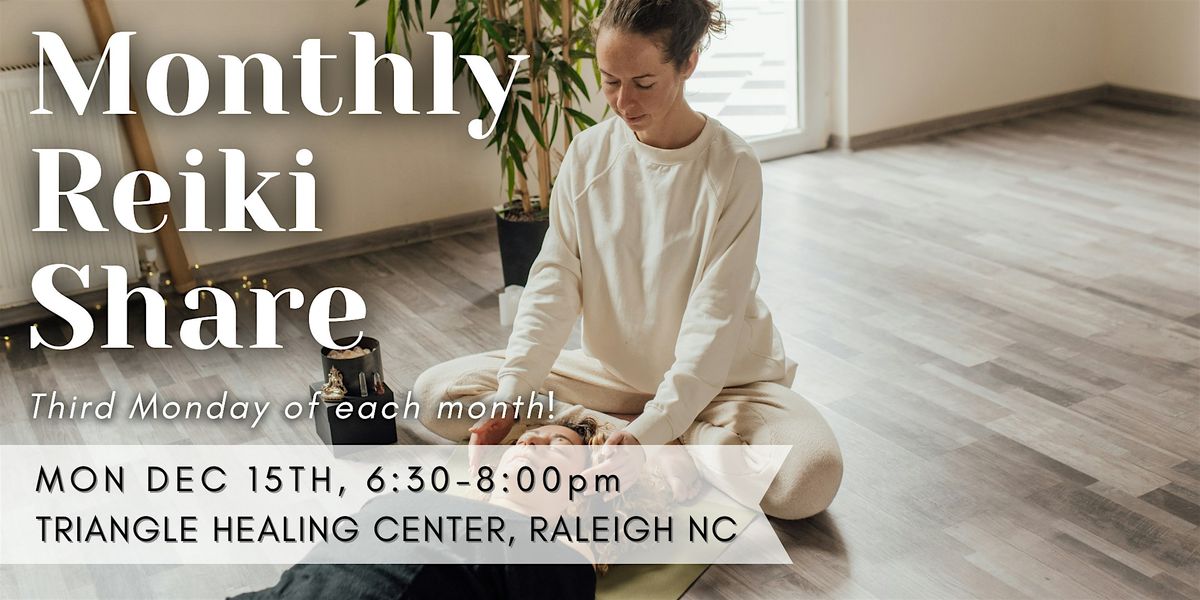 Raleigh Monthly Reiki Share