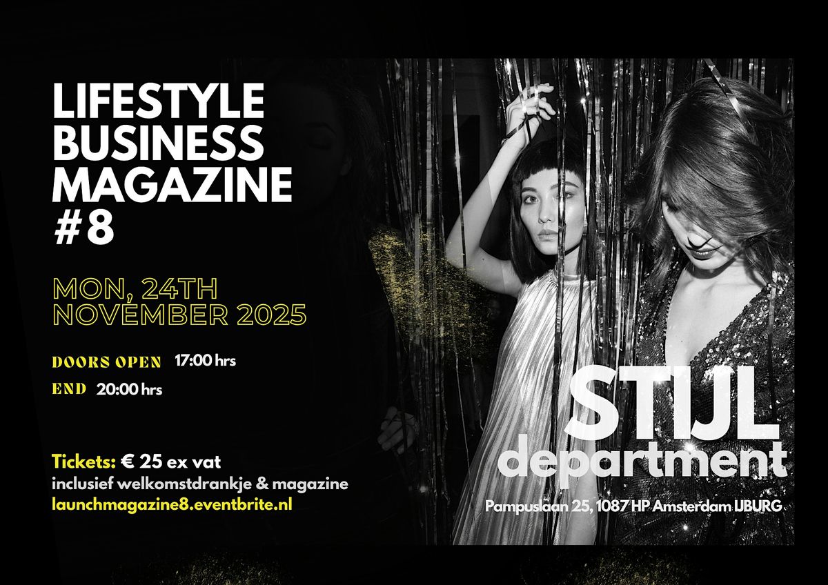Lifestyle Business Magazine launch #8
