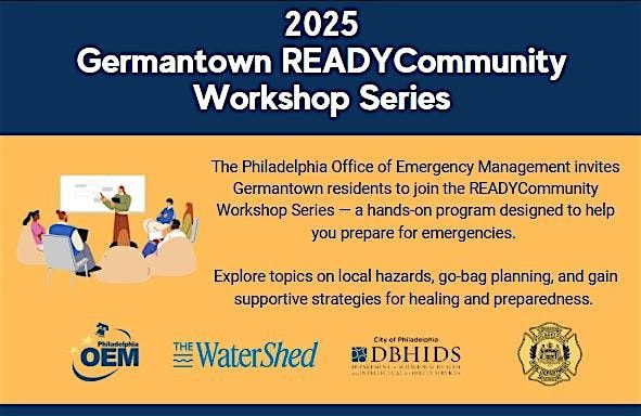 2025 Germantown READYCommunity Workshop Series