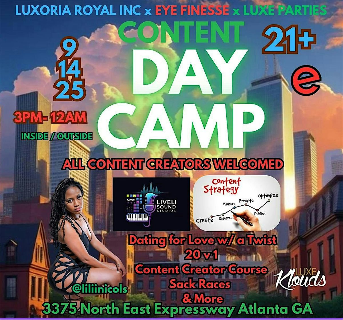 Content Day Camp 21+