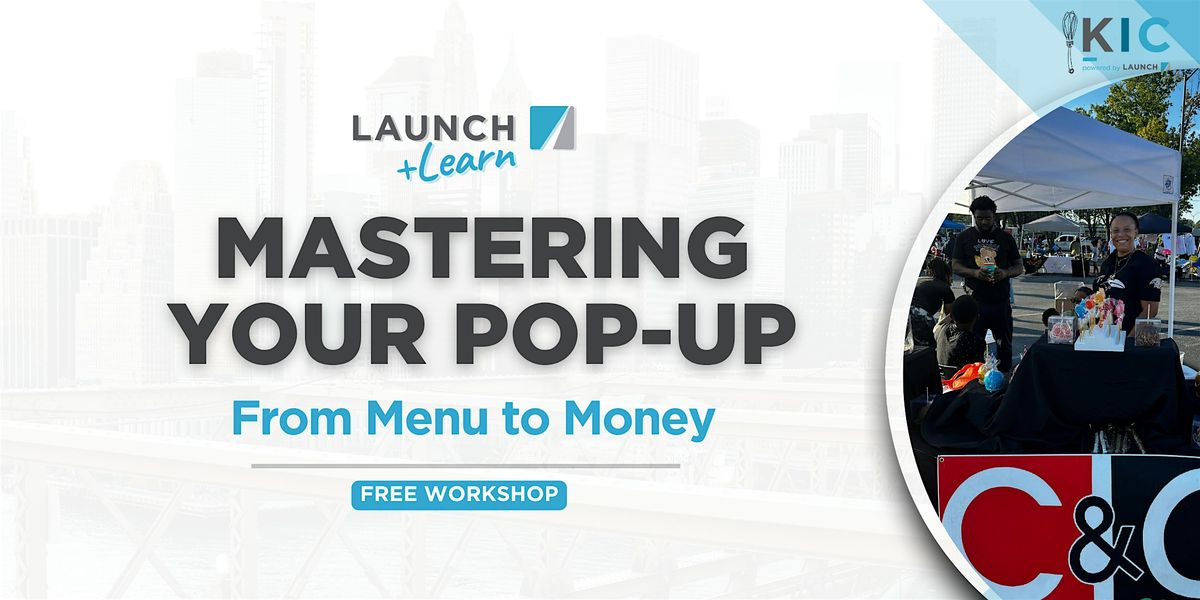 Mastering Your Pop-Up: From Menu to Money