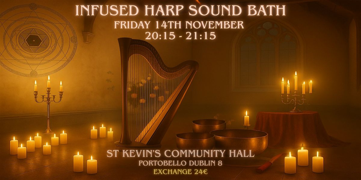 Harp infused Sound Journey in Dublin city centre