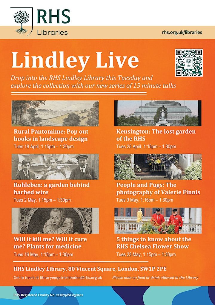 Lindley Live Regency Revealed Popout books in landscape design