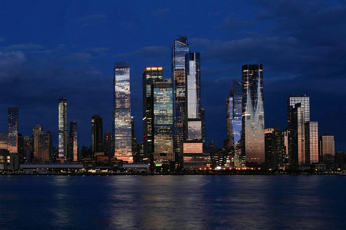 The Manhattan Skyline at "Nautical Twilight"
