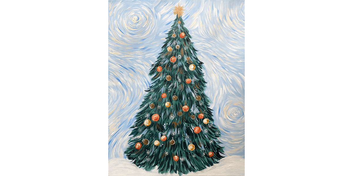 A Very Van Gogh Christmas - Paint and Sip in San Francisco | Classpop!\u2122